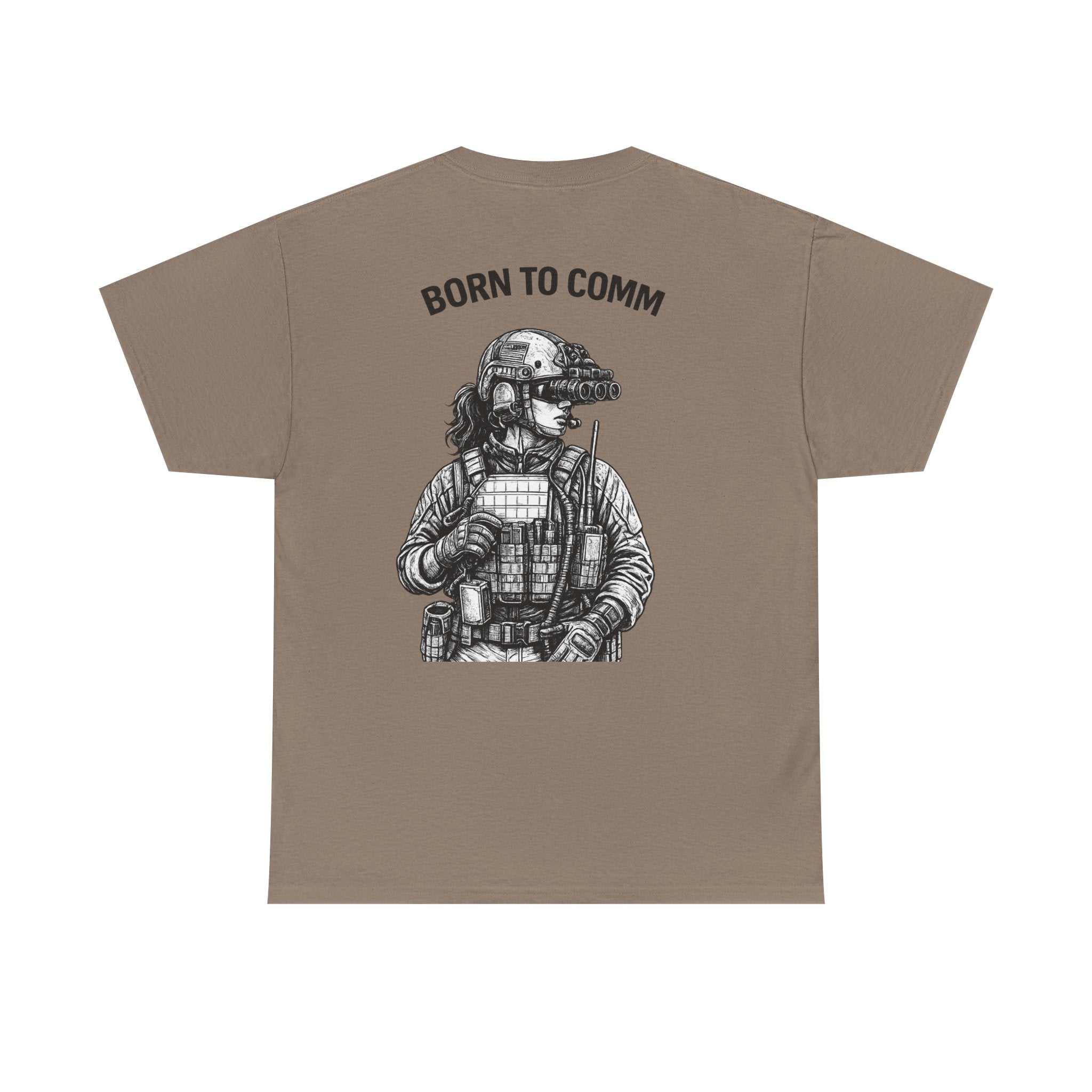 Born to Comm Tactical Soldier Tee | Military Communications Shirt