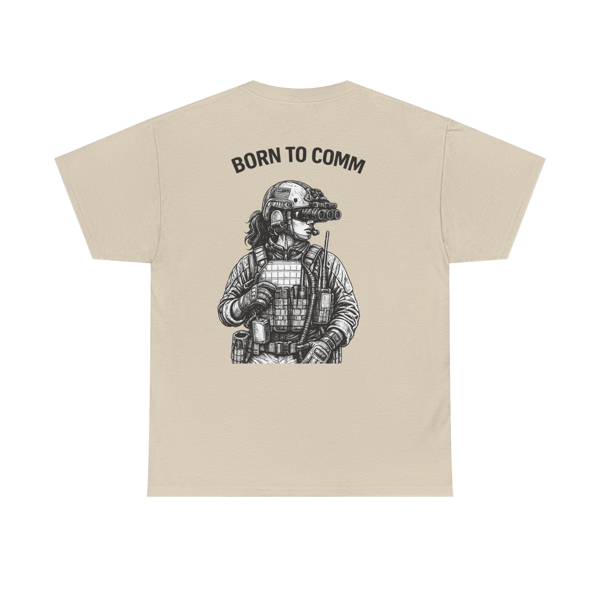 Born to Comm Tactical Soldier Tee | Military Communications Shirt